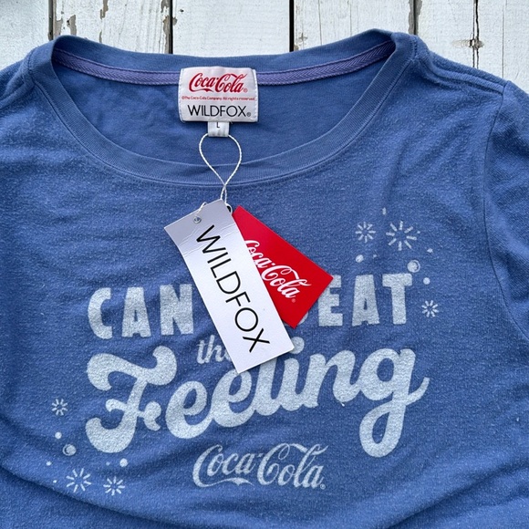 Wildfox Vintage Style Coca Cola Sweatshirt NWT - Picture 3 of 7